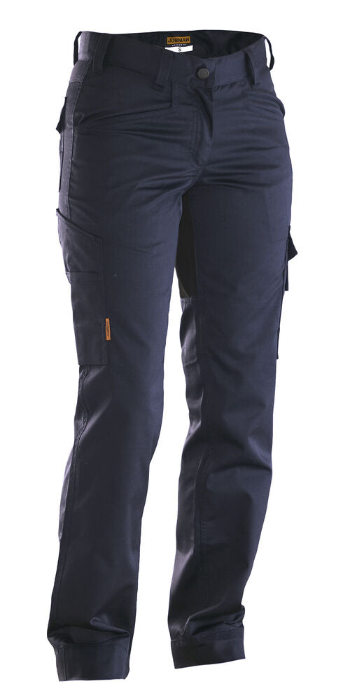 Jobman 2316 Service trouser stretch wmn navy/zwart DA32