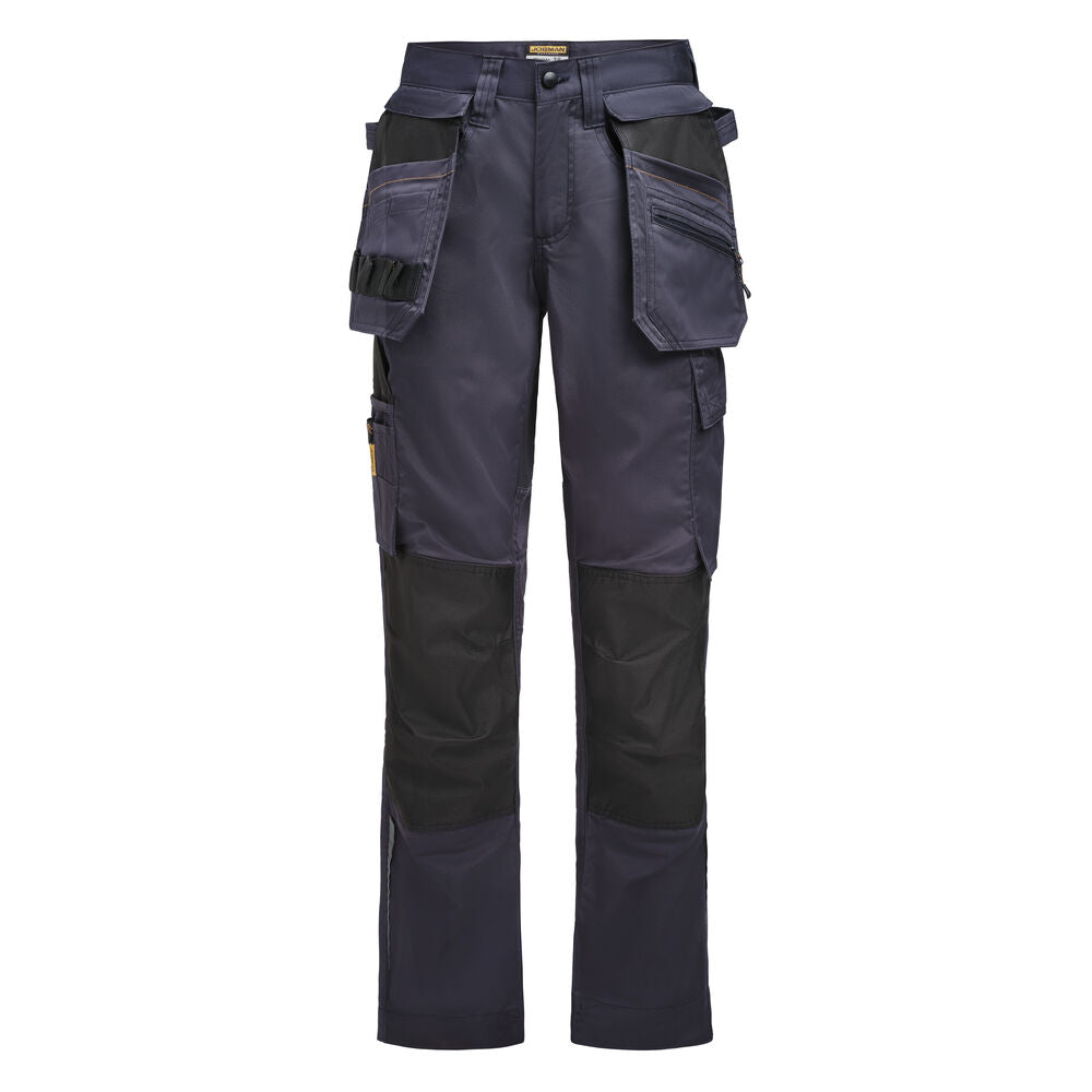 Jobman 2327 Women's Trousers Stretch HP wit/zwart DA32