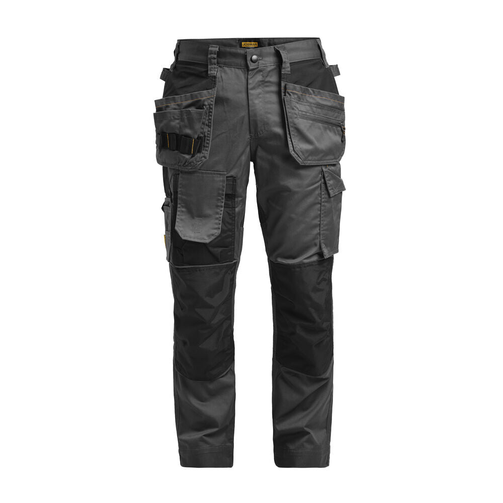 Jobman 2358 Floorlayers trousers do.grijs/zwa C44