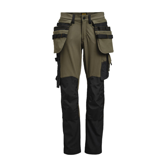 Jobman 2371 Women's trousers stretch hp olijf/zwart DA34
