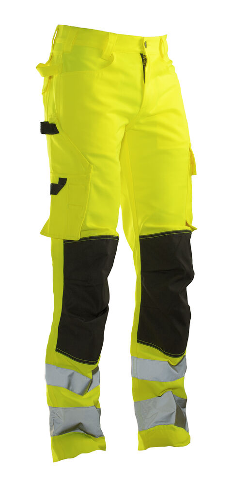 Jobman 2378 Hi-vis service trousers geel/navy C42