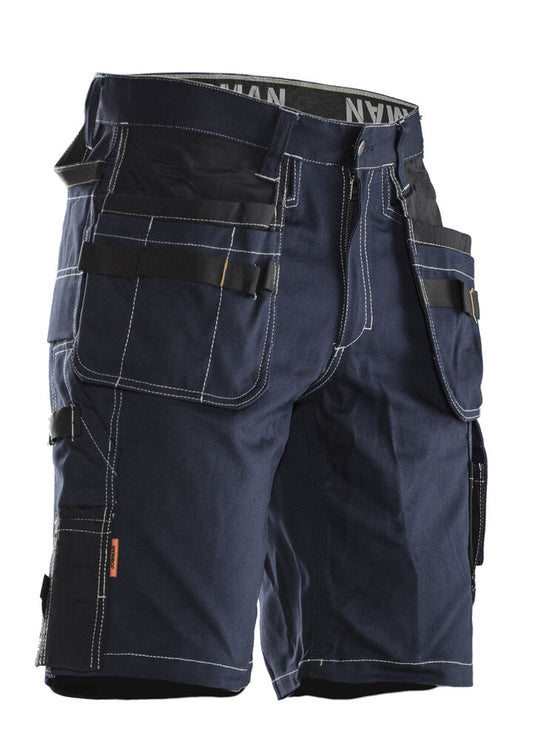 Jobman 2733 Shorts cotton hp navy/zwart C44
