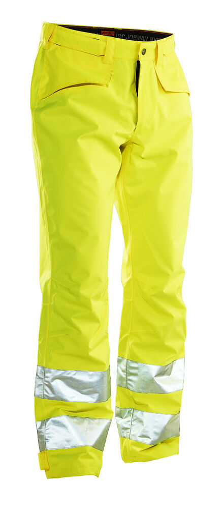 Jobman 2933 Hi-vis shell trousers hi-vis geel xs