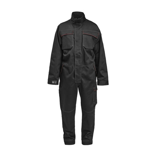 Jobman 4037 Welding overall flame retardant zwart xs