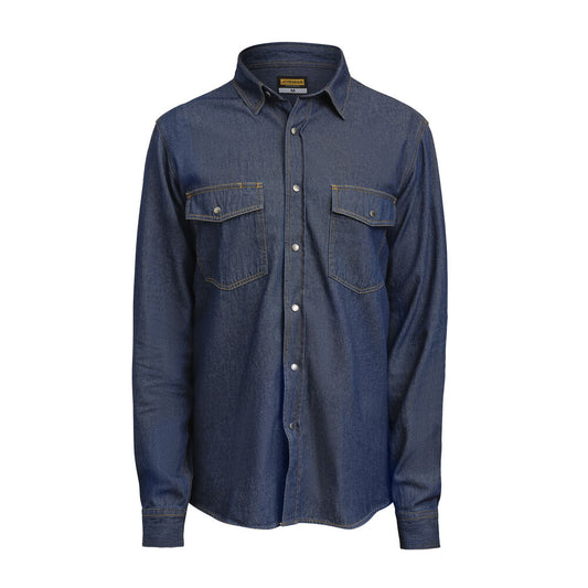 Jobman 5139 Denim shirt denim blauw xs