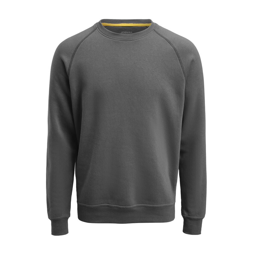 Jobman 5140 Roundneck sweatshirt olijfgroen xs