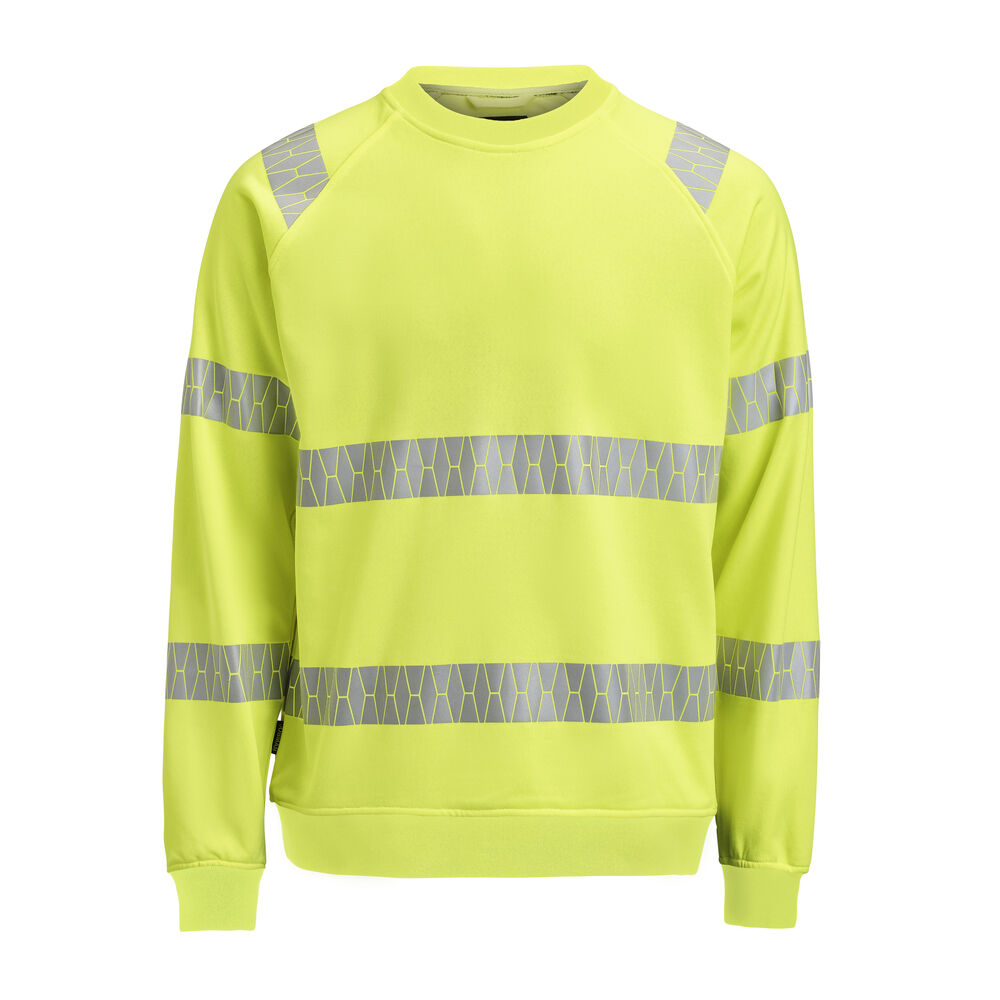Jobman 5324 Sweatshirt Hi-Vis hi-vis geel xxs