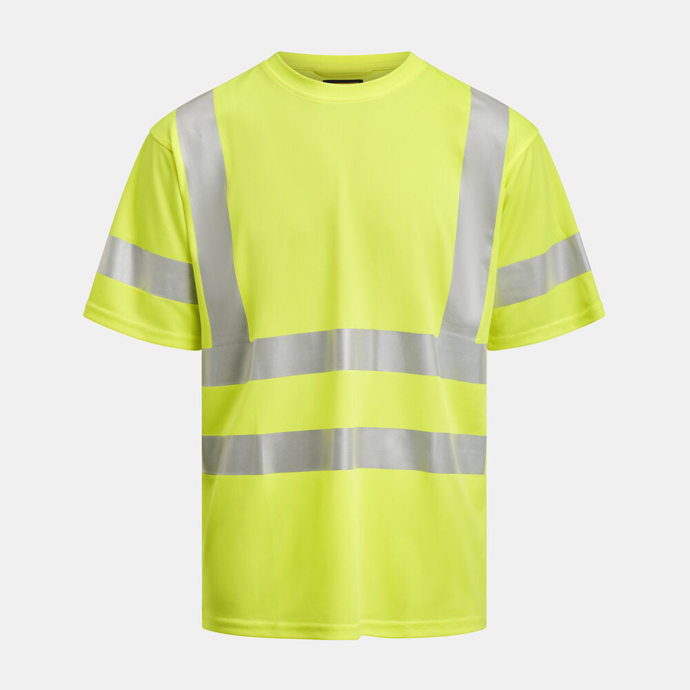 Jobman 5591 Hi-vis t-shirt geel xs