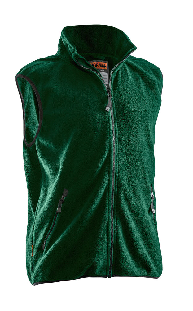 Jobman 7501 Fleece vest khaki xs