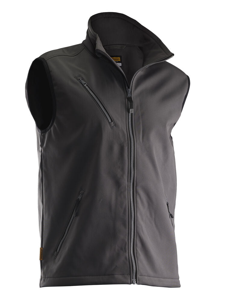 Jobman 7502 Light softshell vest khaki xs