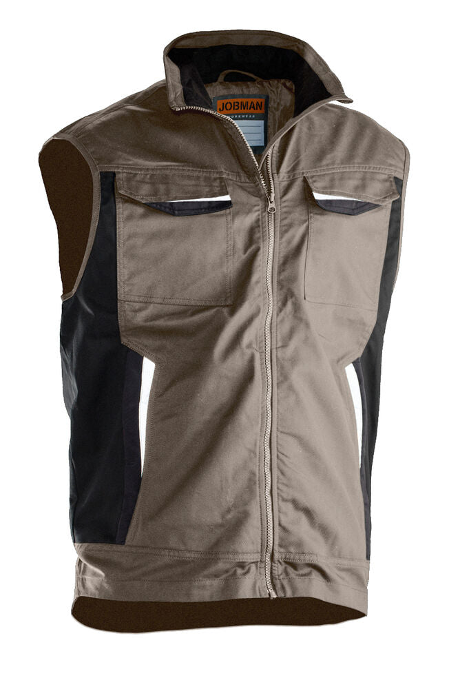 Jobman 7507 Service vest khaki xs
