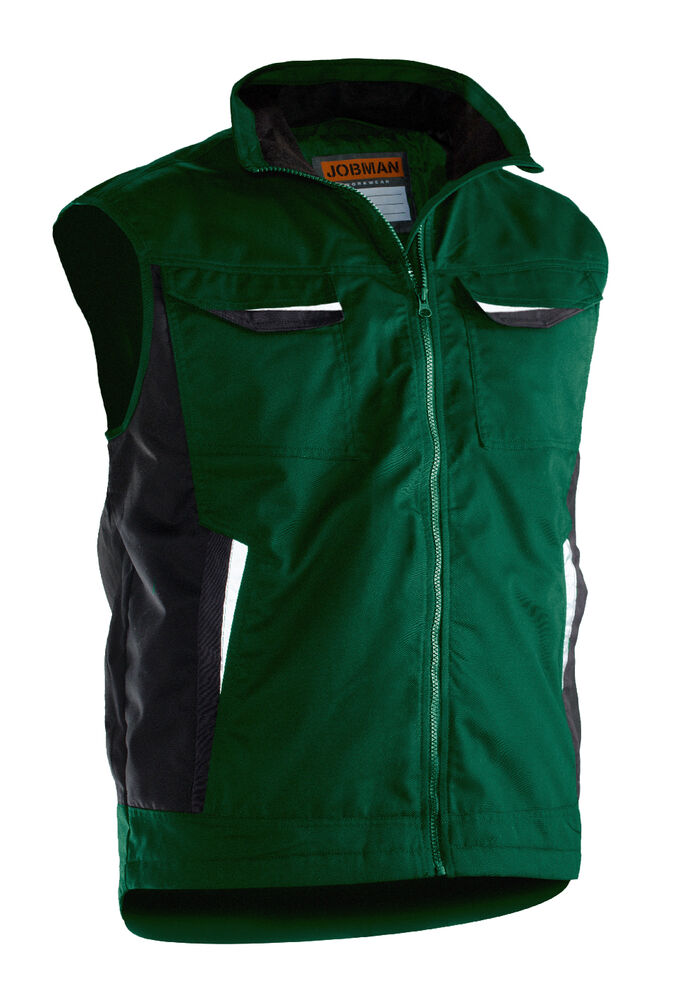 Jobman 7517 Service vest lined khaki xs