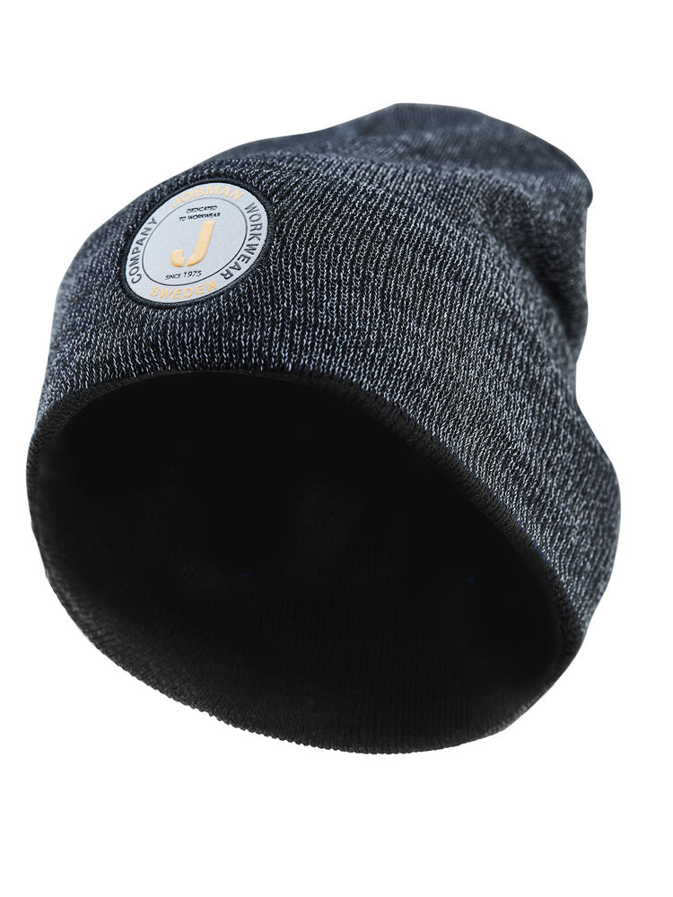 Jobman 8001 Reflective beanie zwart