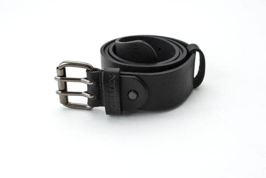 Jobman 9307 Leather belt zwart 90 cm