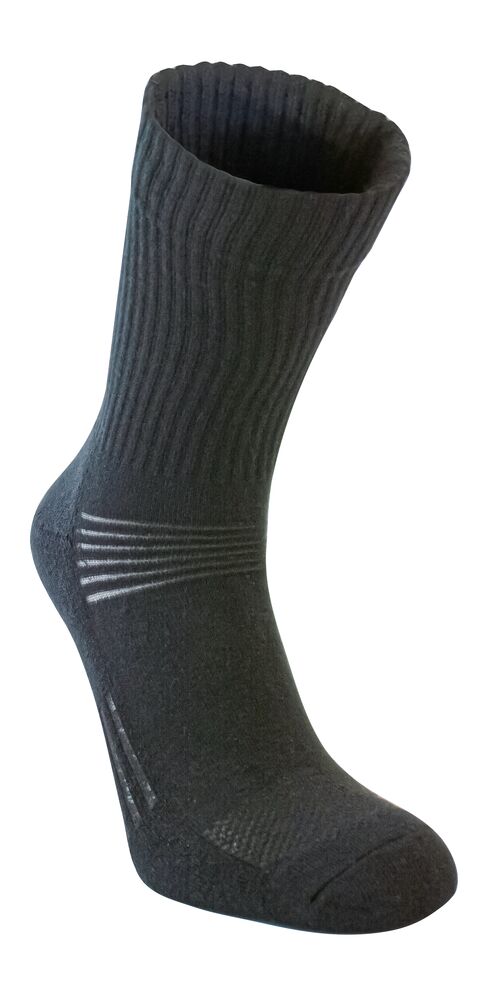 Jobman 9596 2-P socks zwart 35/38