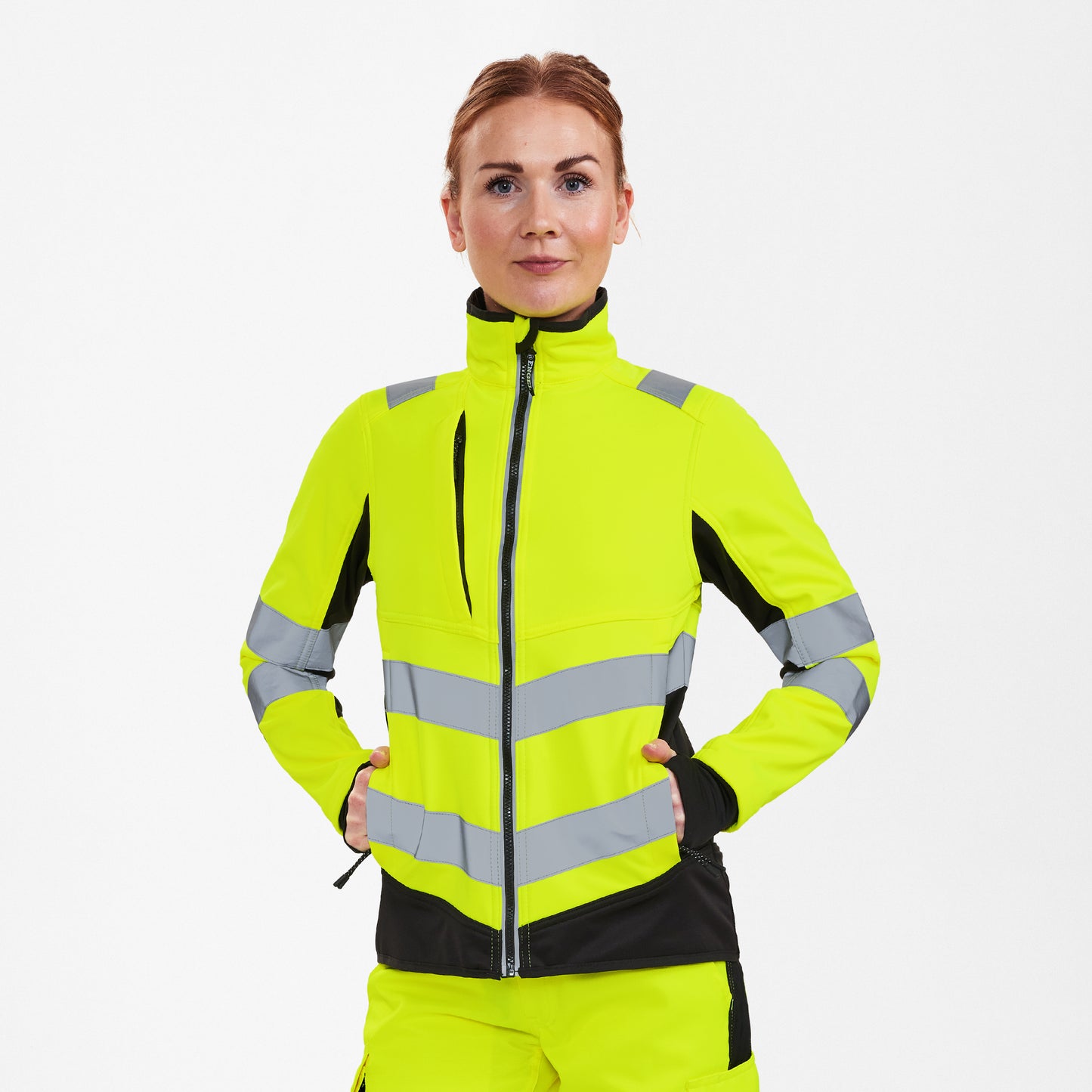 Safety dames softshell jack