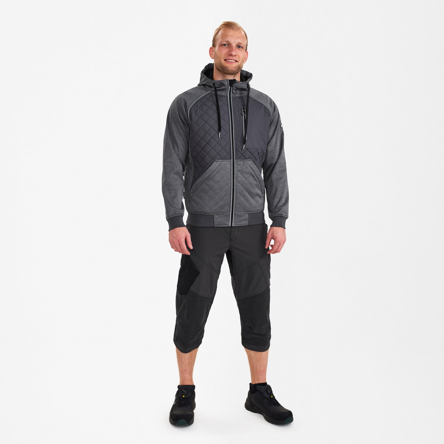 X-treme softshell jack met capuchon