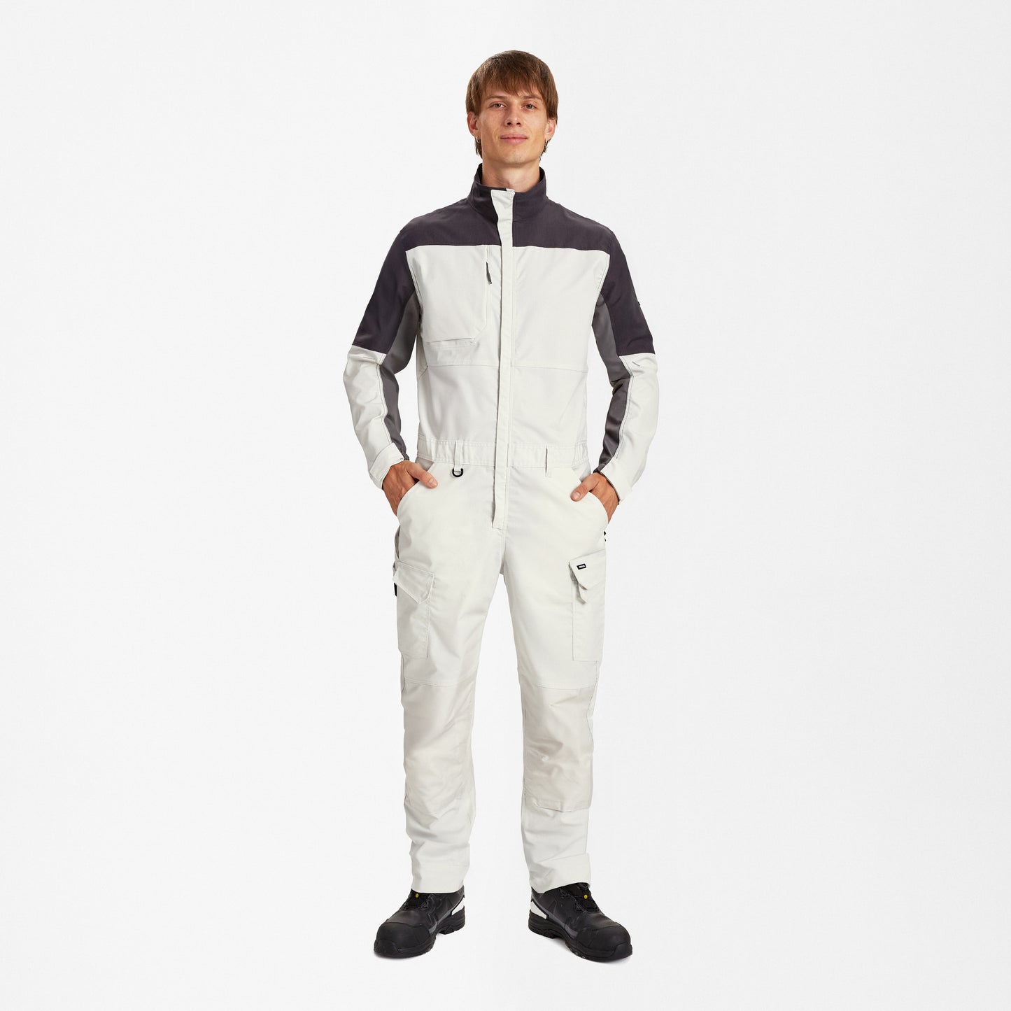 Entire overall met stretchstof