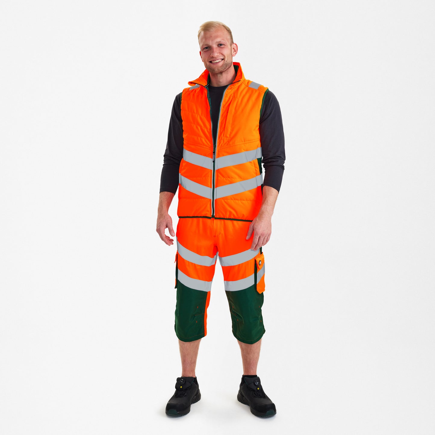 Safety gewatteerd bodywarmer
