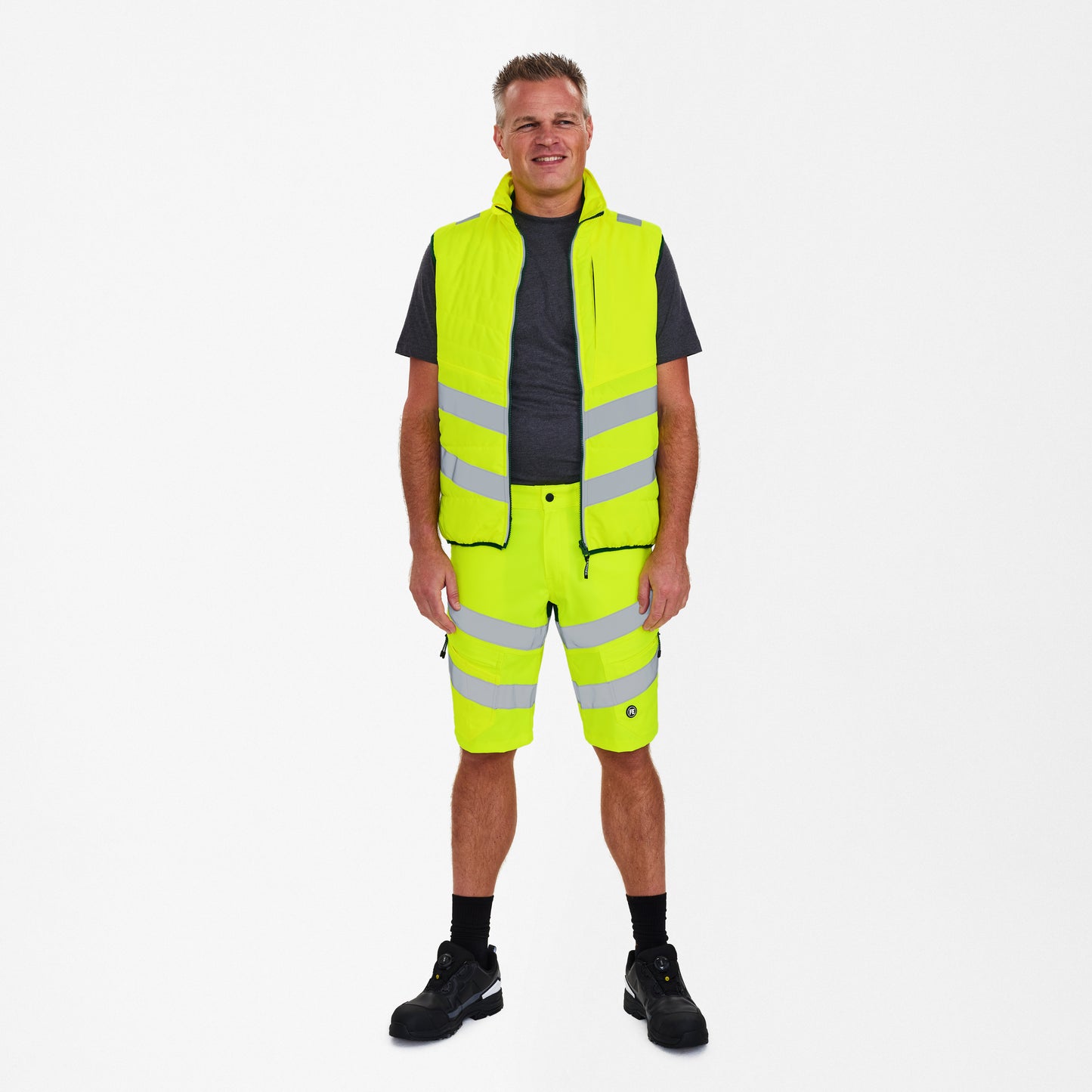 Safety gewatteerd bodywarmer