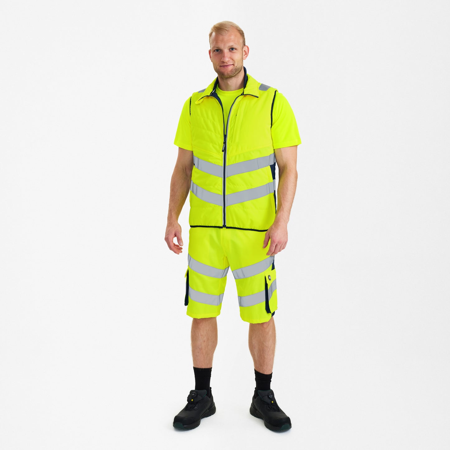 Safety gewatteerd bodywarmer
