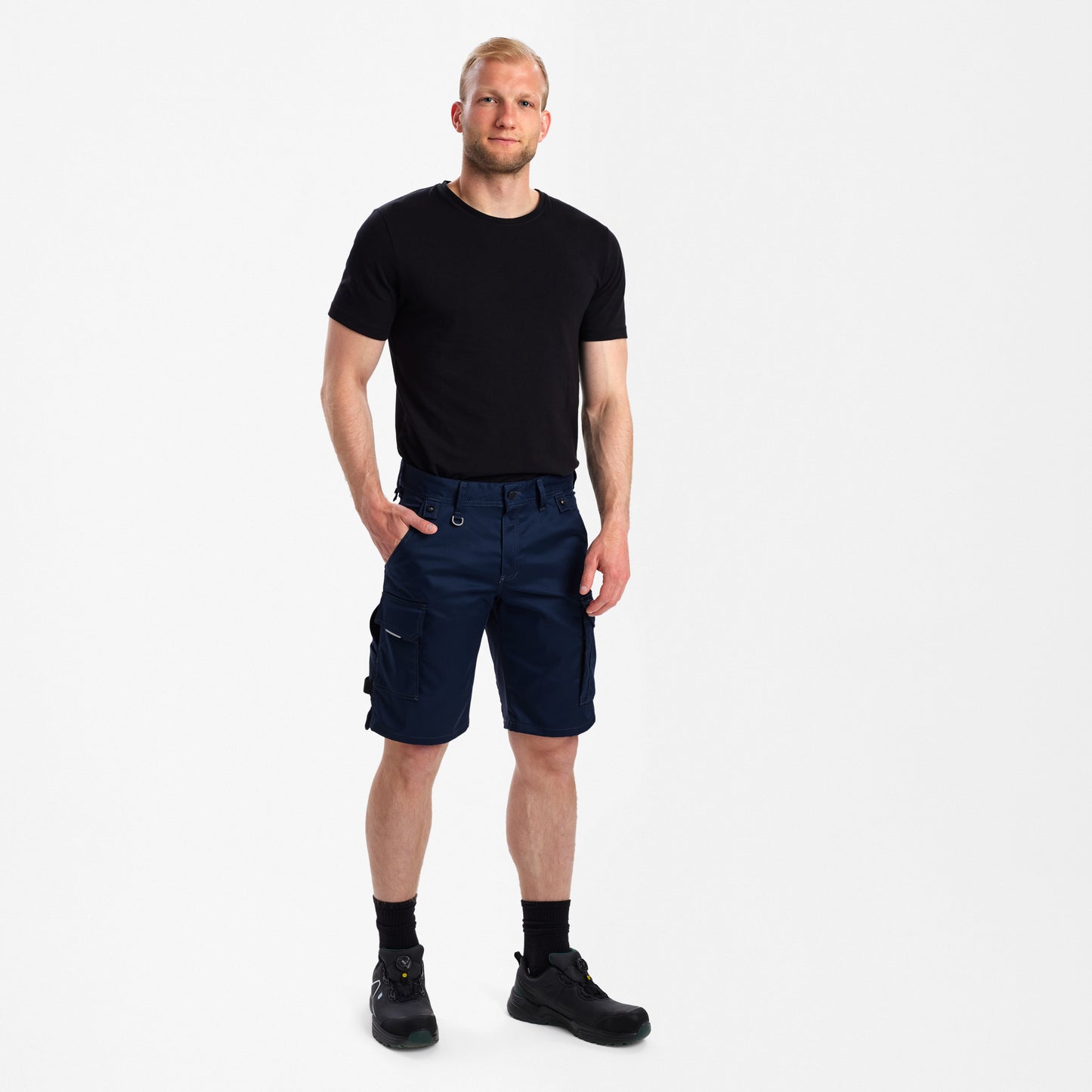 X-treme werkshorts van stretchstof