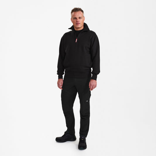 Extend sweatshirt met hoge kraag