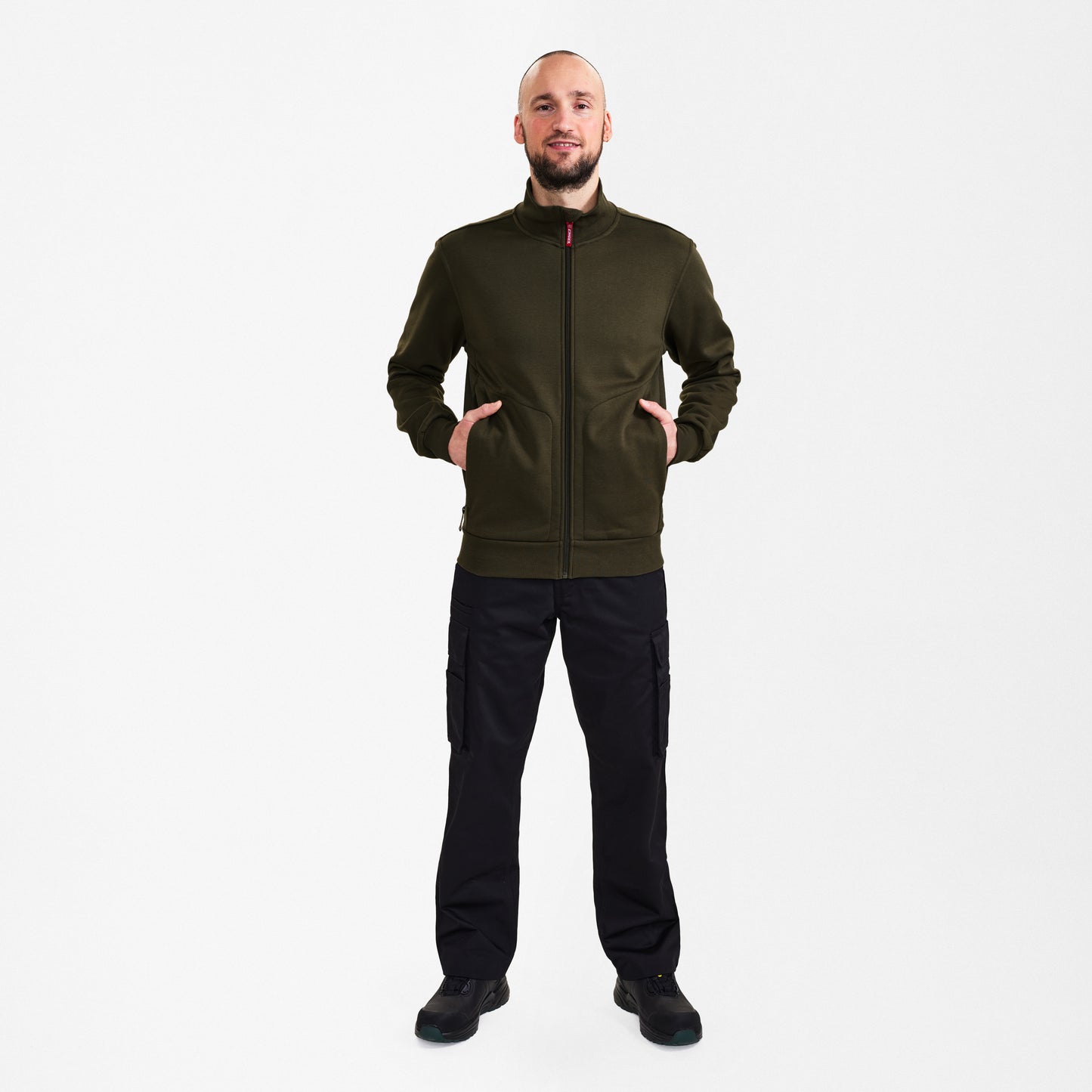 Extend sweatshirt met hohe kraag