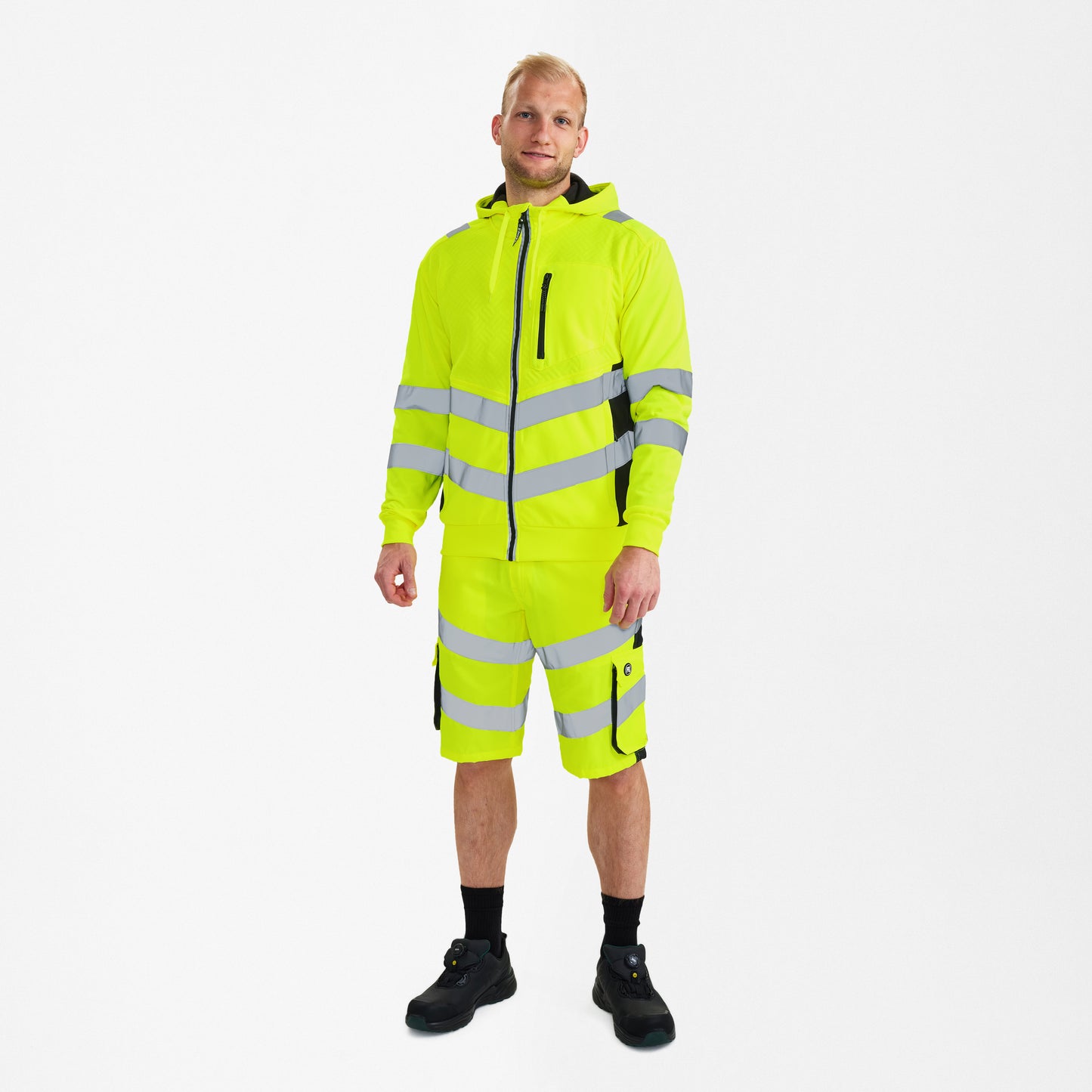 Safety sweat cardigan