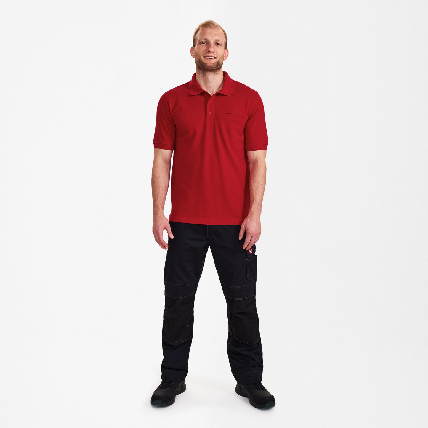 Extend poloshirt met borstzak