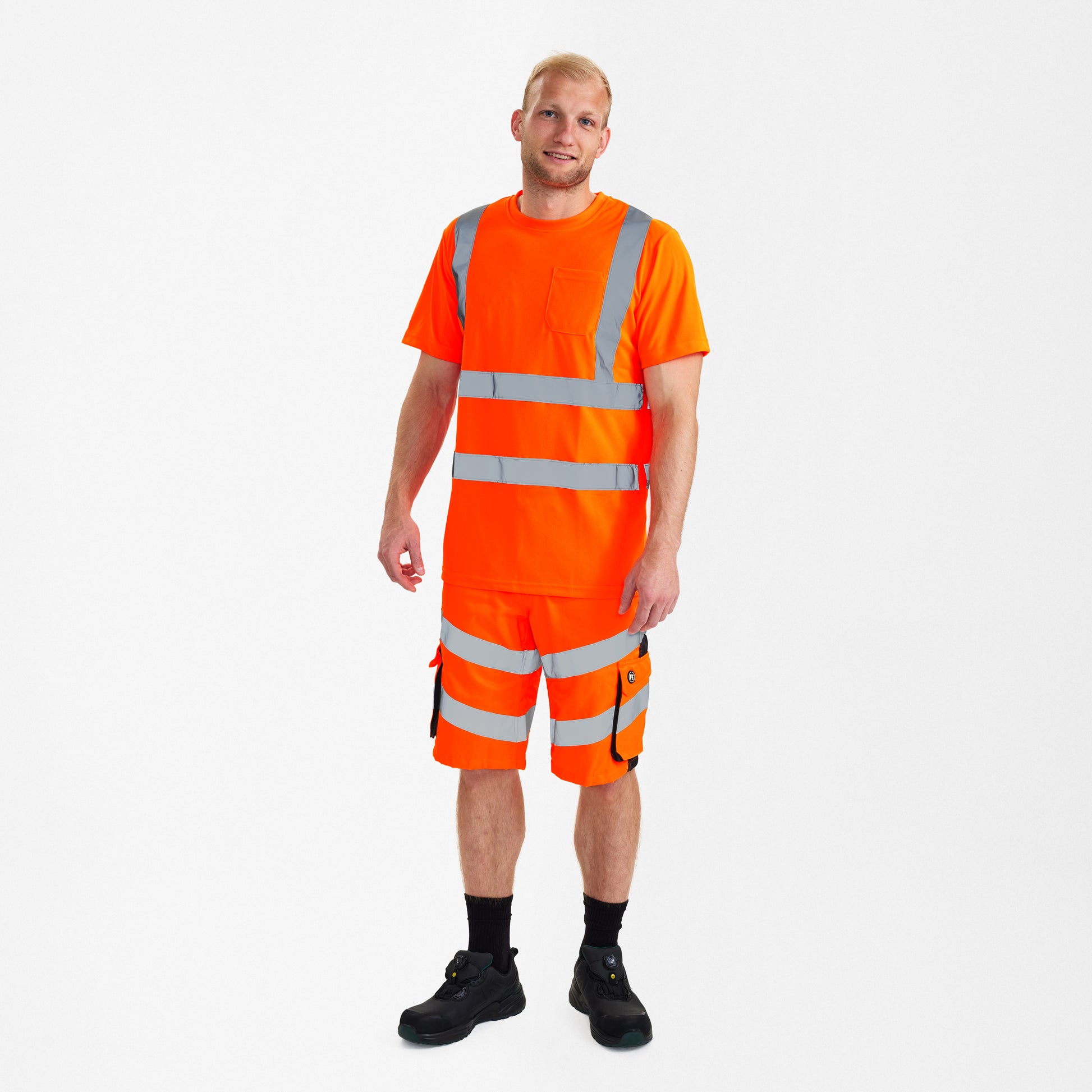 Safety T-shirt met borstzak
