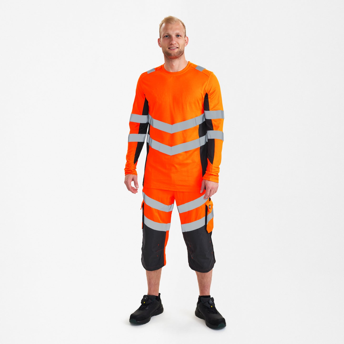 Safety T-shirt met lange mouwen