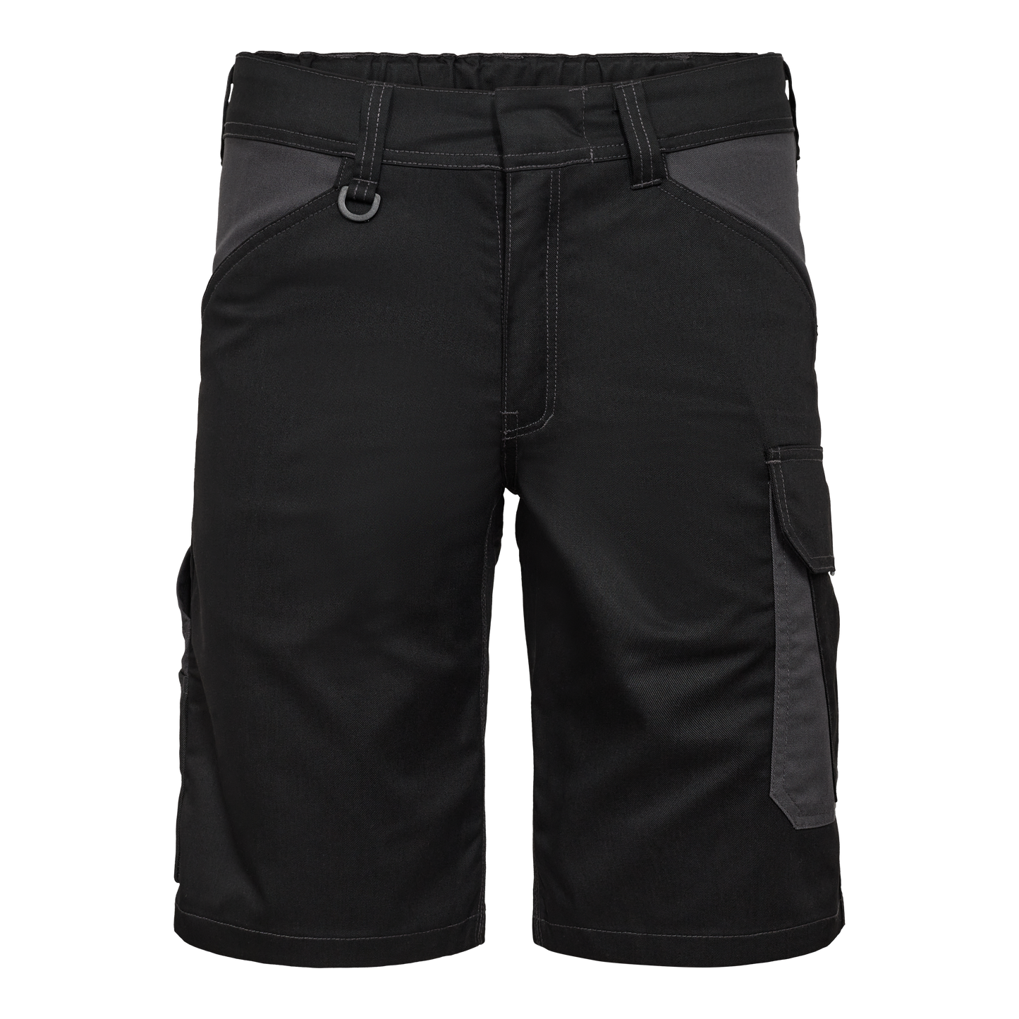 Venture shorts met verdekte drukknopen