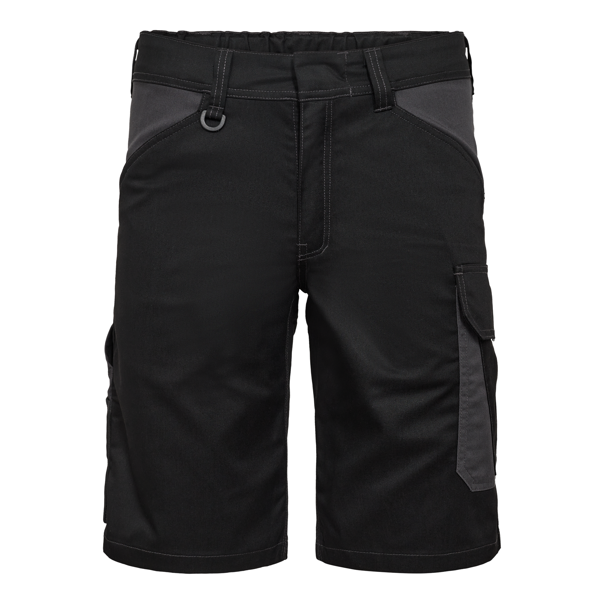 Venture shorts met verdekte drukknopen