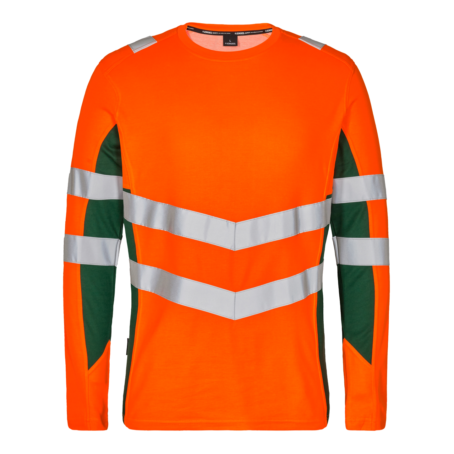 Safety T-shirt met lange mouwen
