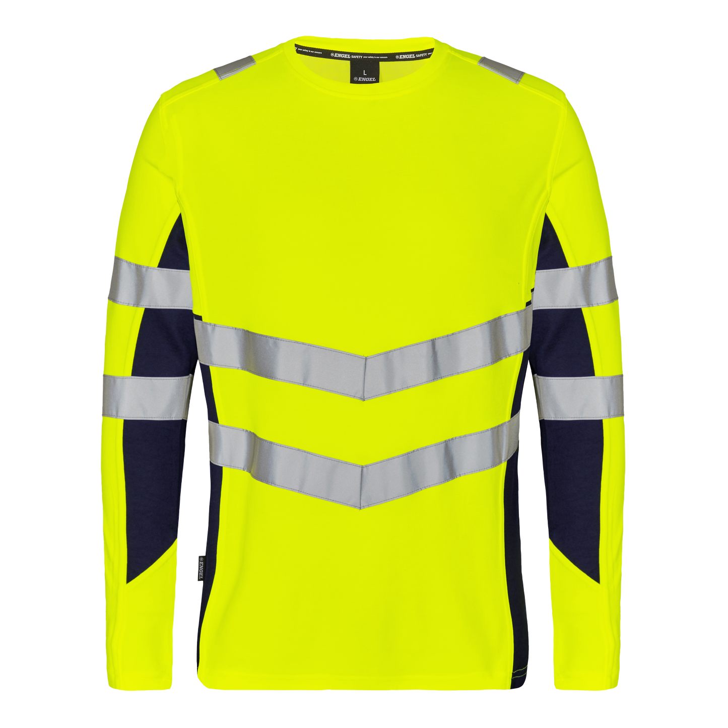 Safety T-shirt met lange mouwen