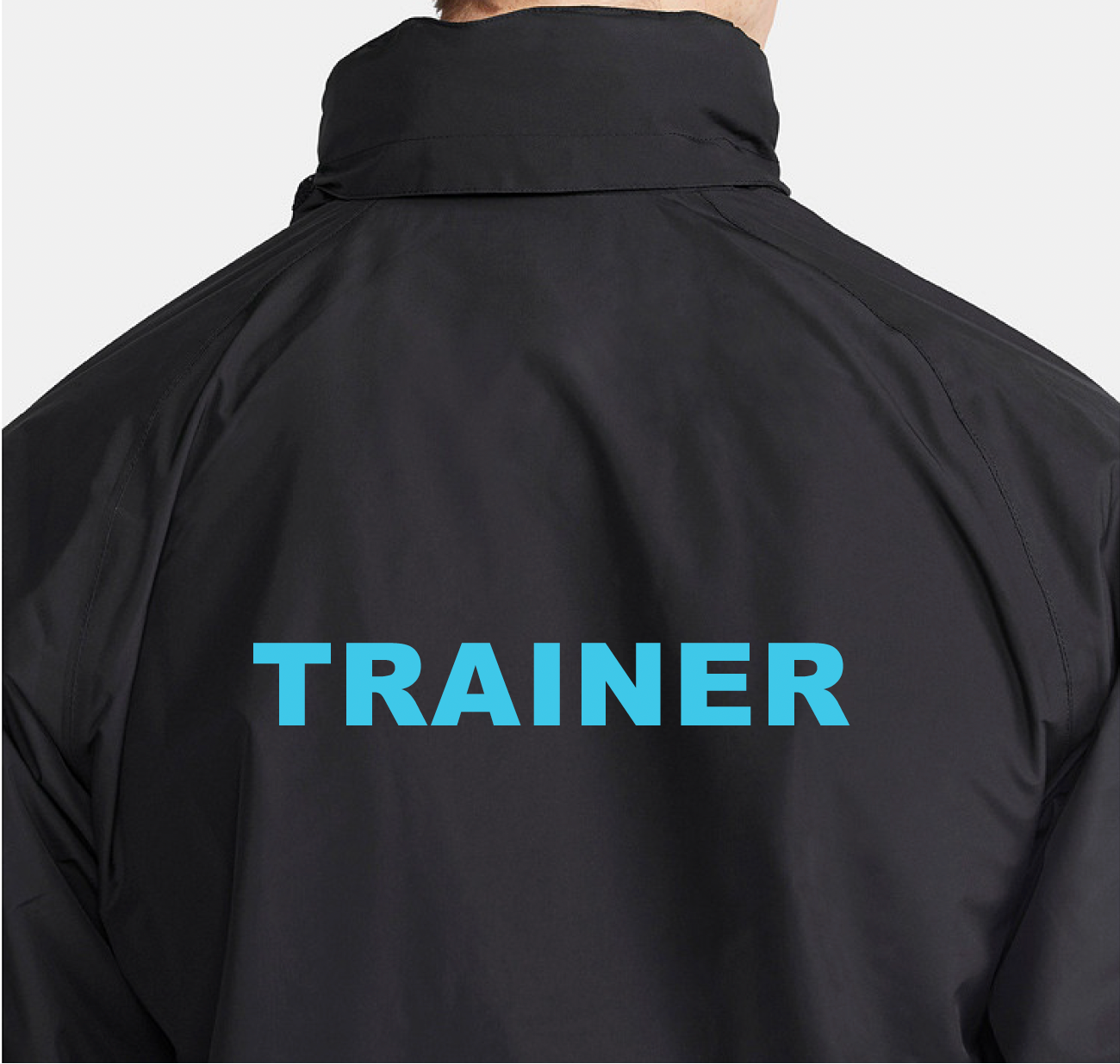 Fortius Evolve rain jacket back